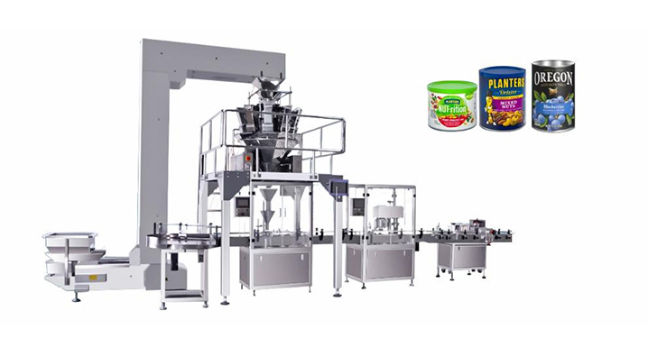 Multihead-Weigher-Filling-&-Can-Sealing-Line-4